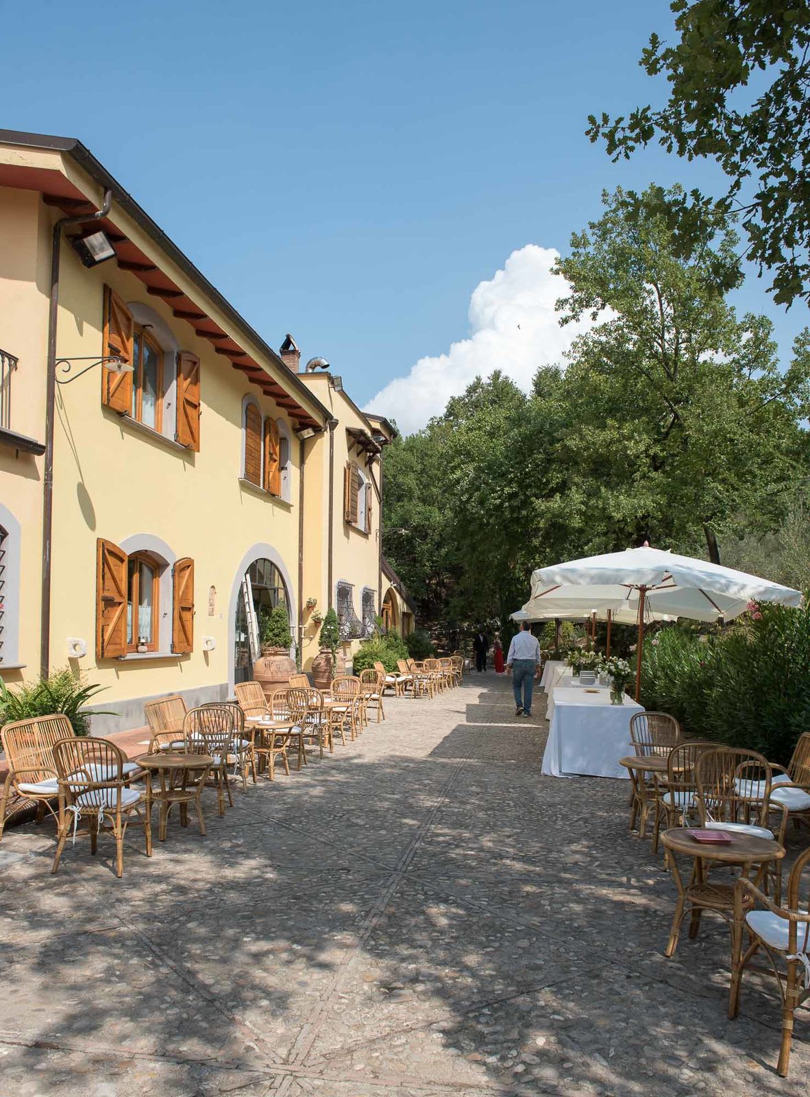 Alessandro e Carlotta nel nostro agriturismo per il loro matrimonio