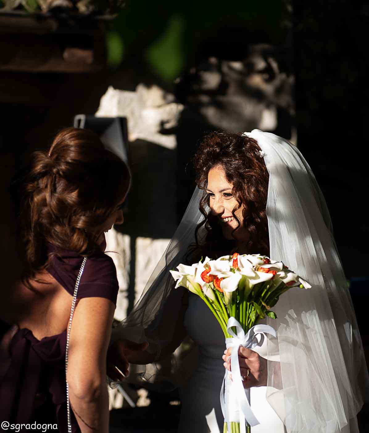 Miriam e Vittorio si sono promessi amore eterno davanti all’altare nel nostro giardino