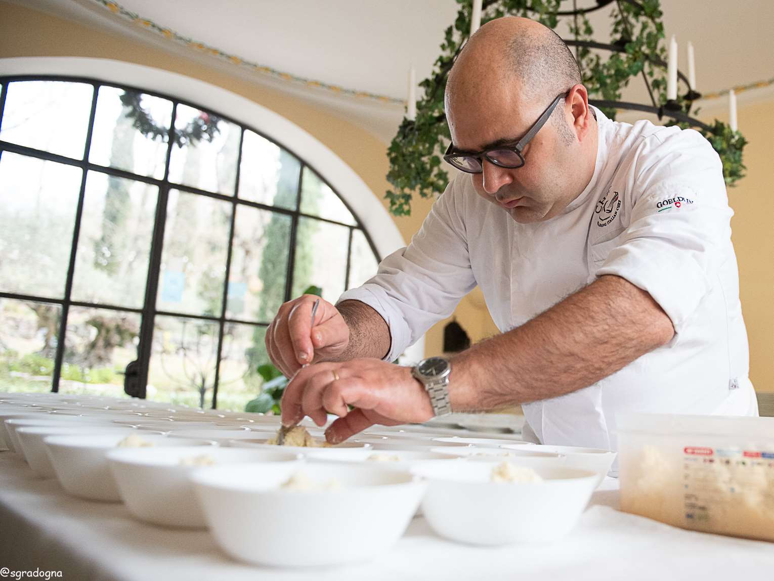 Gianluca D’Agostino, stellato napoletano, ai nostri fornelli per una degustazione