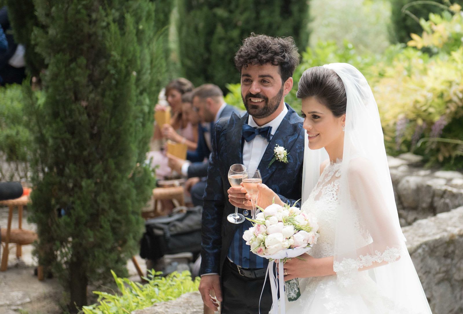 Per il loro matrimonio Fabiana e Carmine hanno scelto il nostro Agriturismo qui a Melizzano