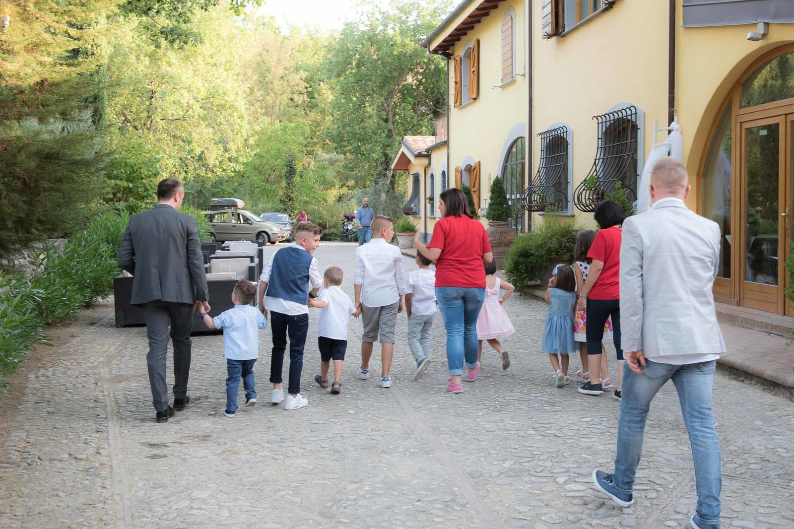 Silvio e Veronica hanno festeggiato il loro matrimonio al nostro agriturismo