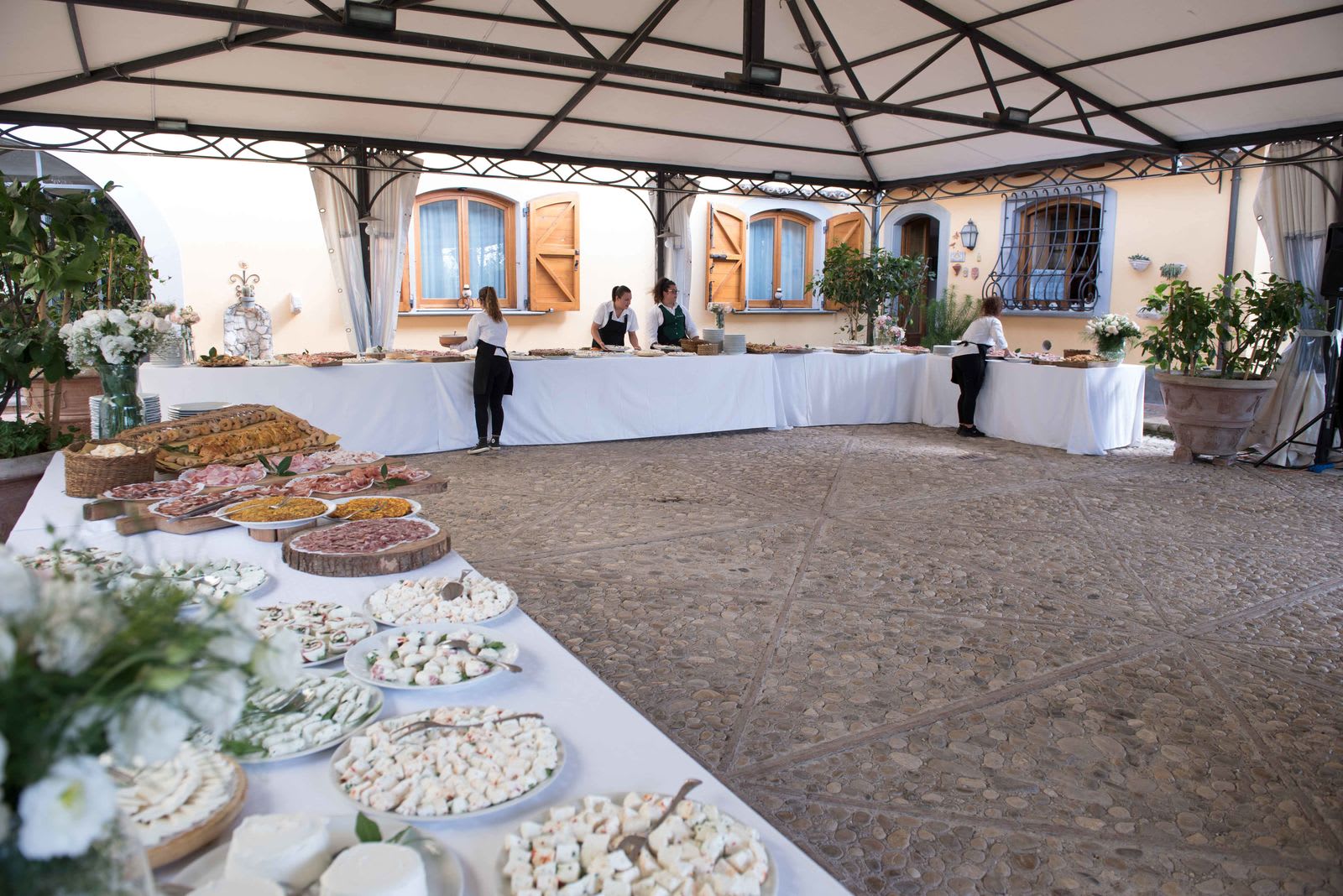 Matrimonio pomeridiano a Casa Lerario. Giuseppe e Carmen hanno festeggiato qui da noi la loro festa