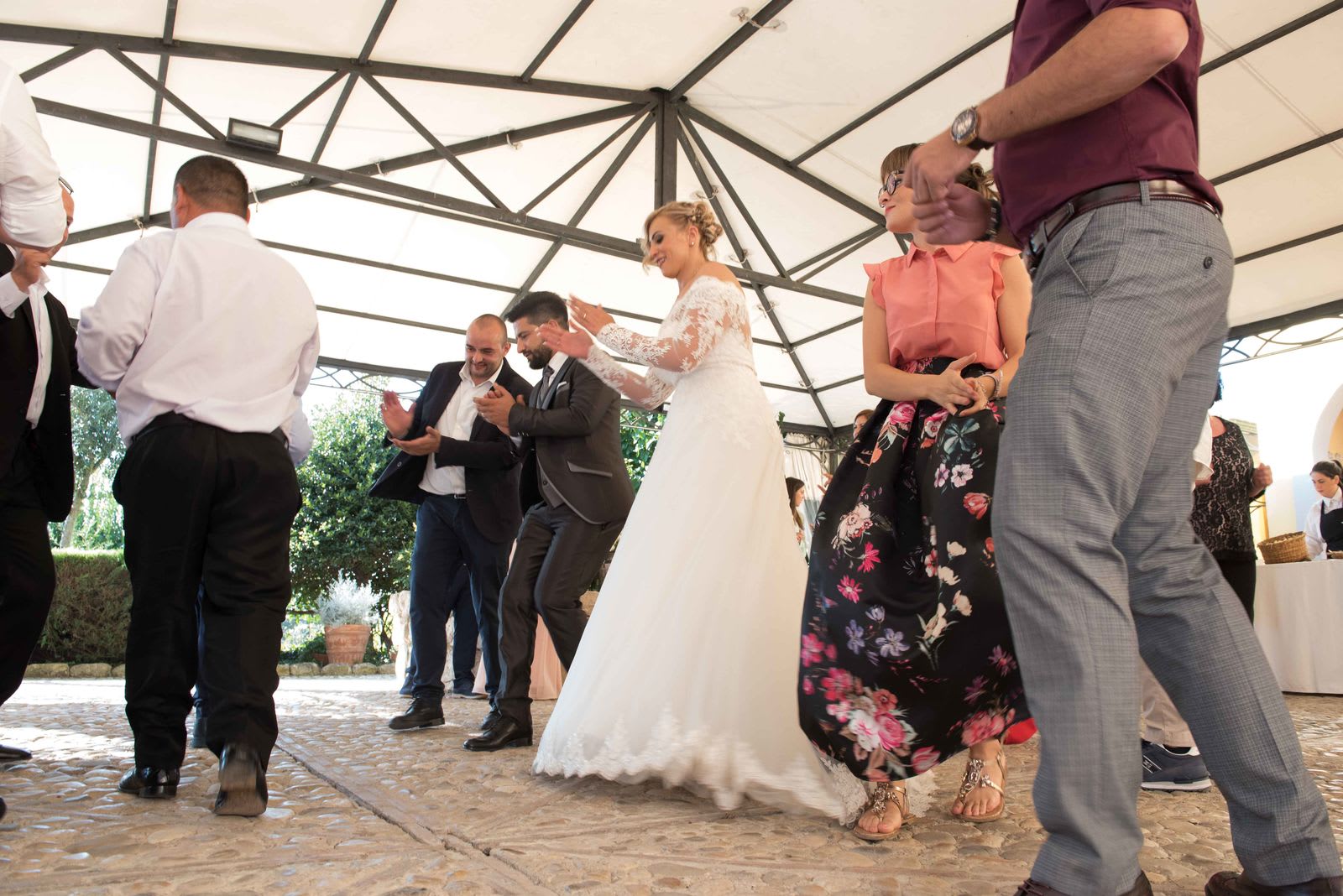 Matrimonio pomeridiano a Casa Lerario. Giuseppe e Carmen hanno festeggiato qui da noi la loro festa