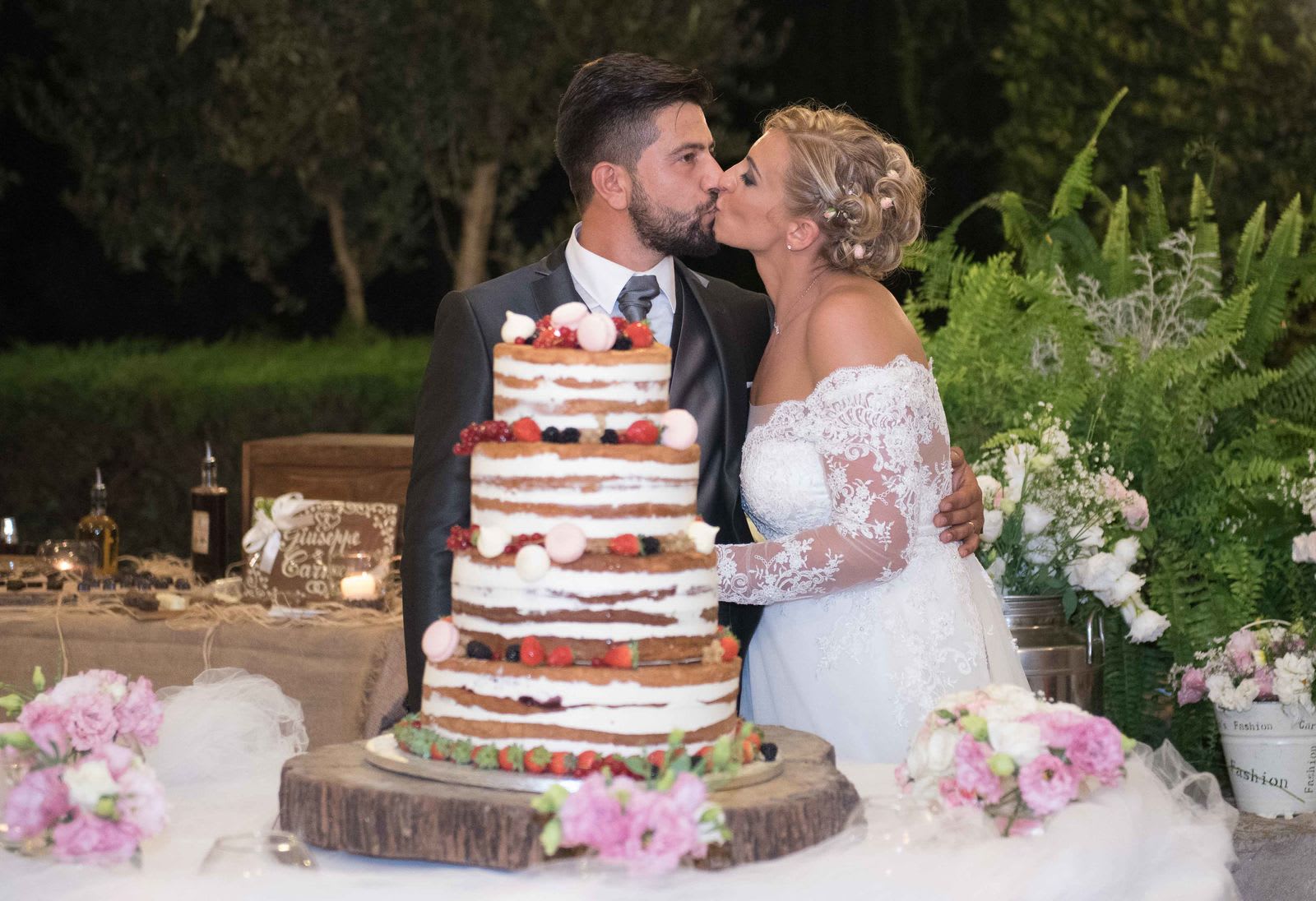 Matrimonio pomeridiano a Casa Lerario. Giuseppe e Carmen hanno festeggiato qui da noi la loro festa