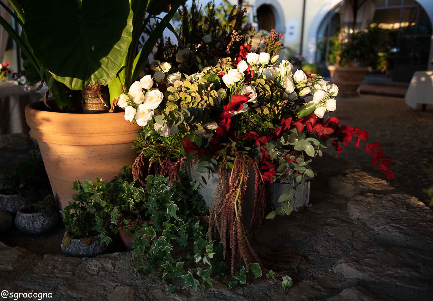 Miriam e Vittorio si sono promessi amore eterno davanti all’altare nel nostro giardino