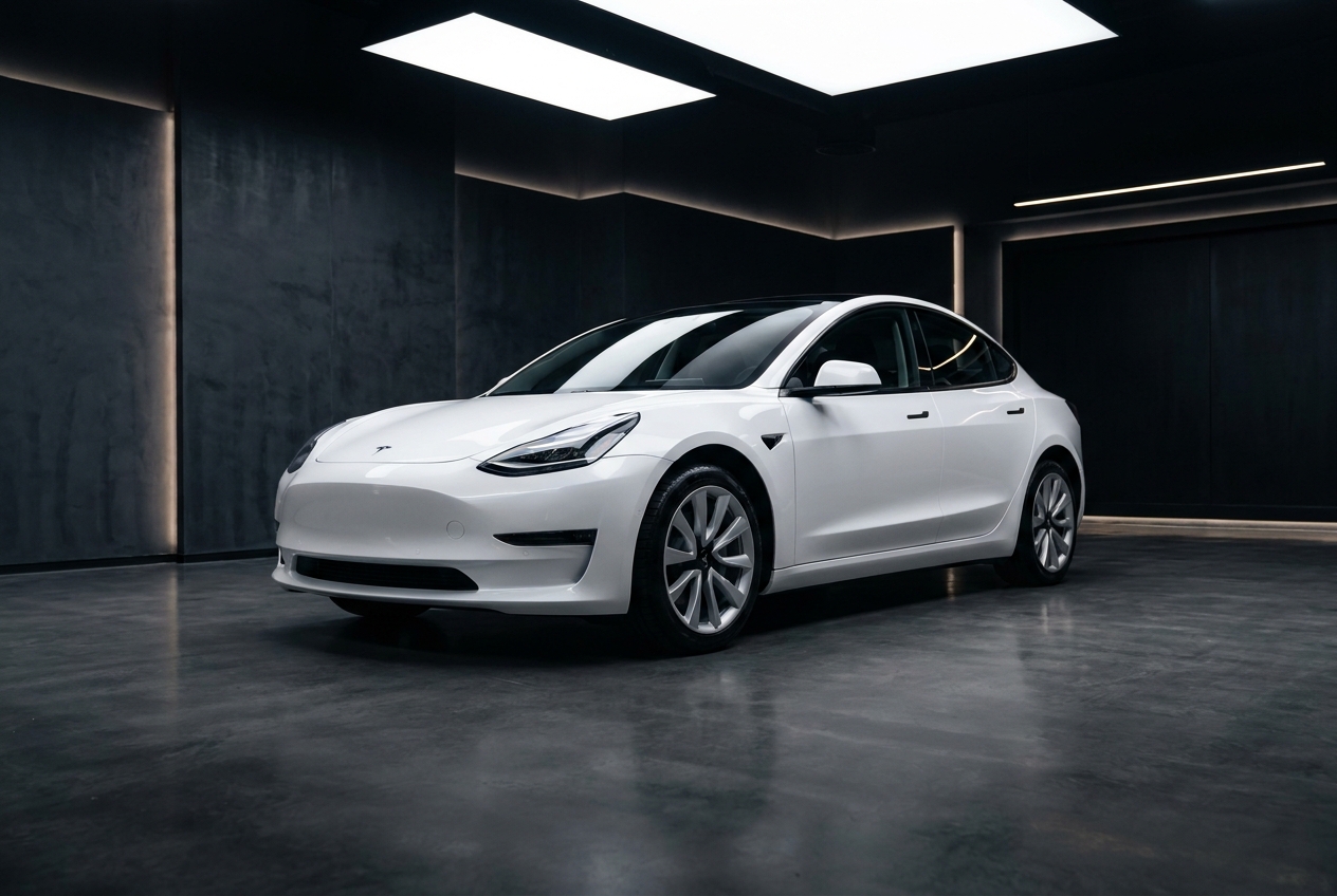 Tesla Model 3 - PPF Before & After - After
