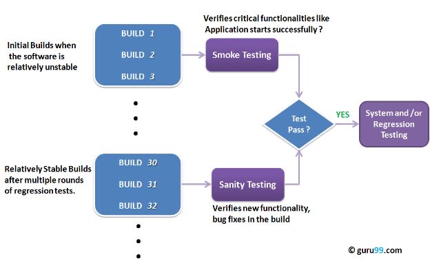 work example 1 — Sanity Testing