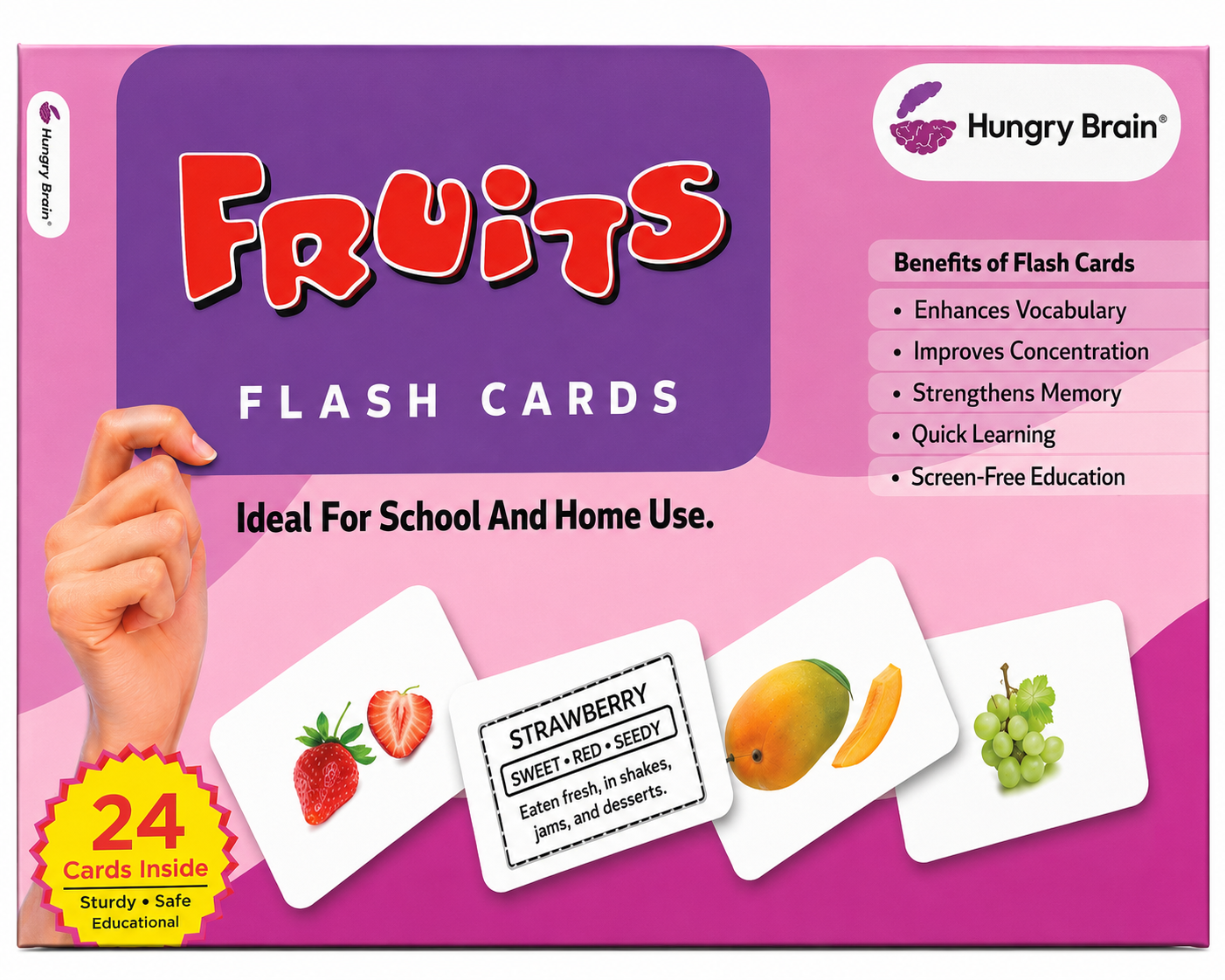 Fruits Flash Card