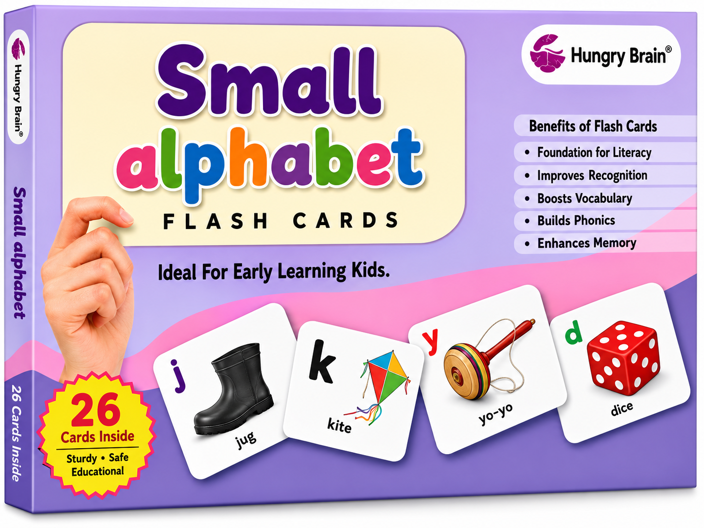 Small Alphabets Flash Card
