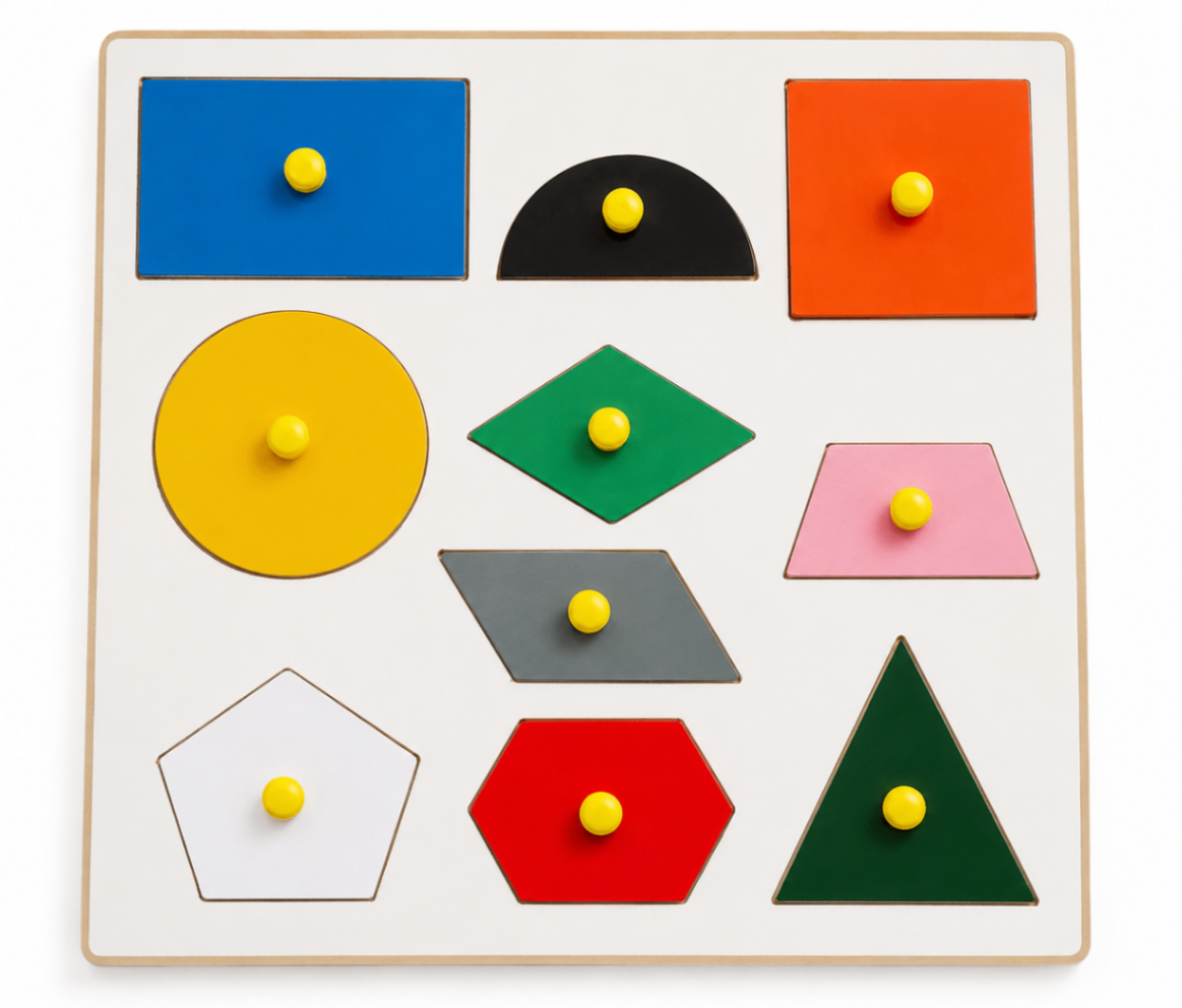 Inset Shape Board - Big with Knob