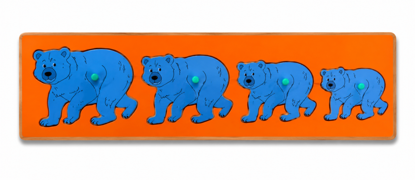 Bear Seriation Big with Knob