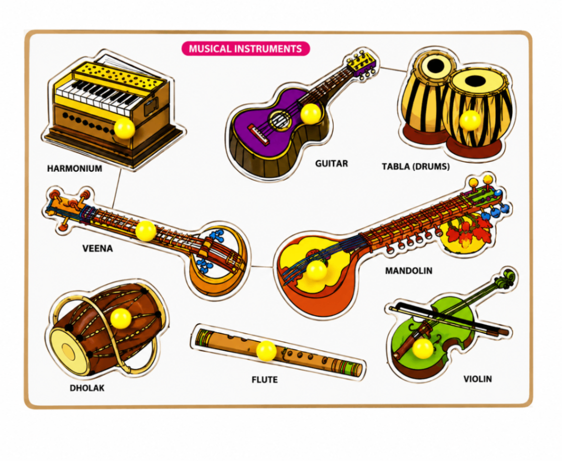 Musical Instruments Puzzle