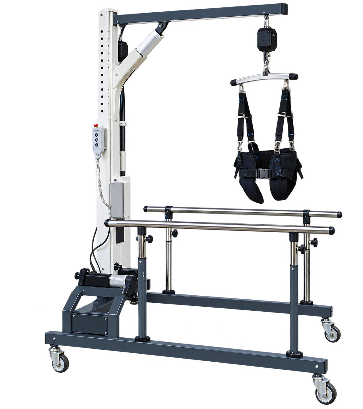 Motorized Physio Gait Unweighting System Double Motor Harness