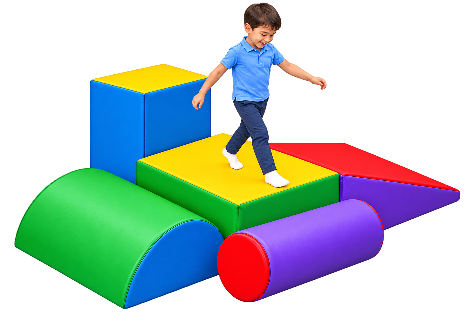 Foam Shapes for Climb and Crawl Activity Set