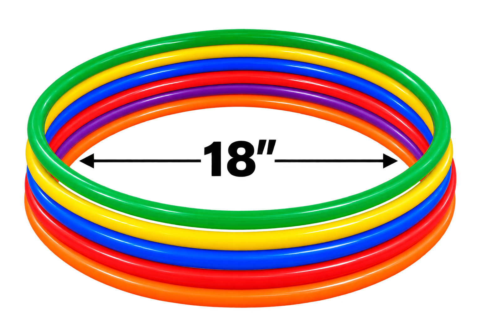 Gymnastic Hoops Welded - 18" (460 mm)