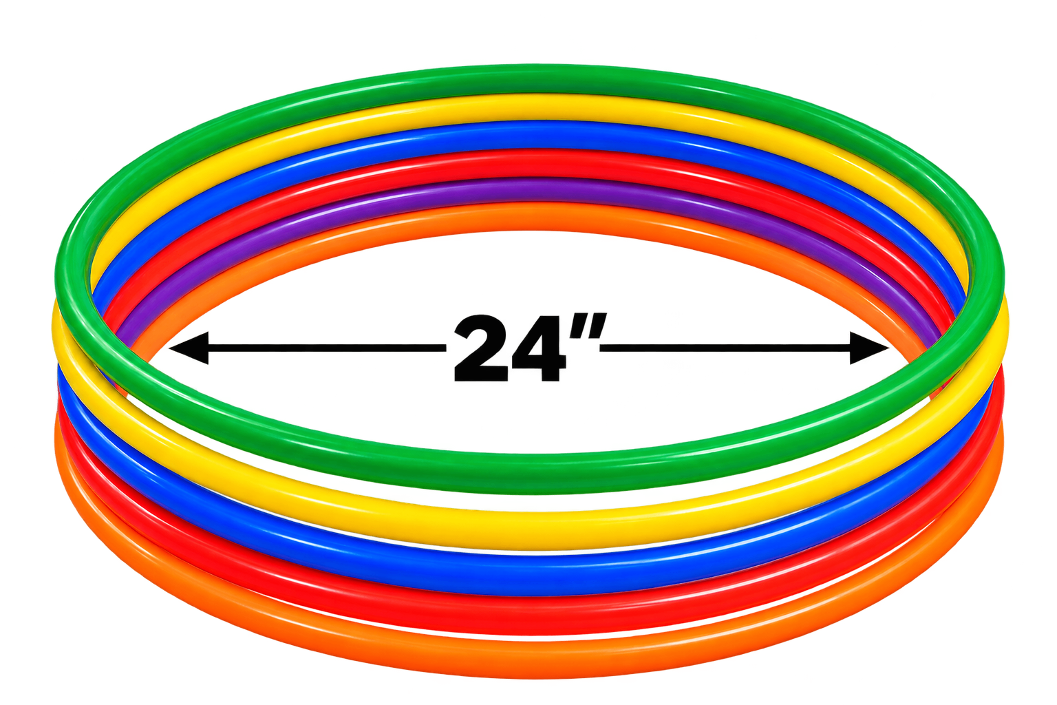 Gymnastic Hoops Welded - 24" (610 mm)