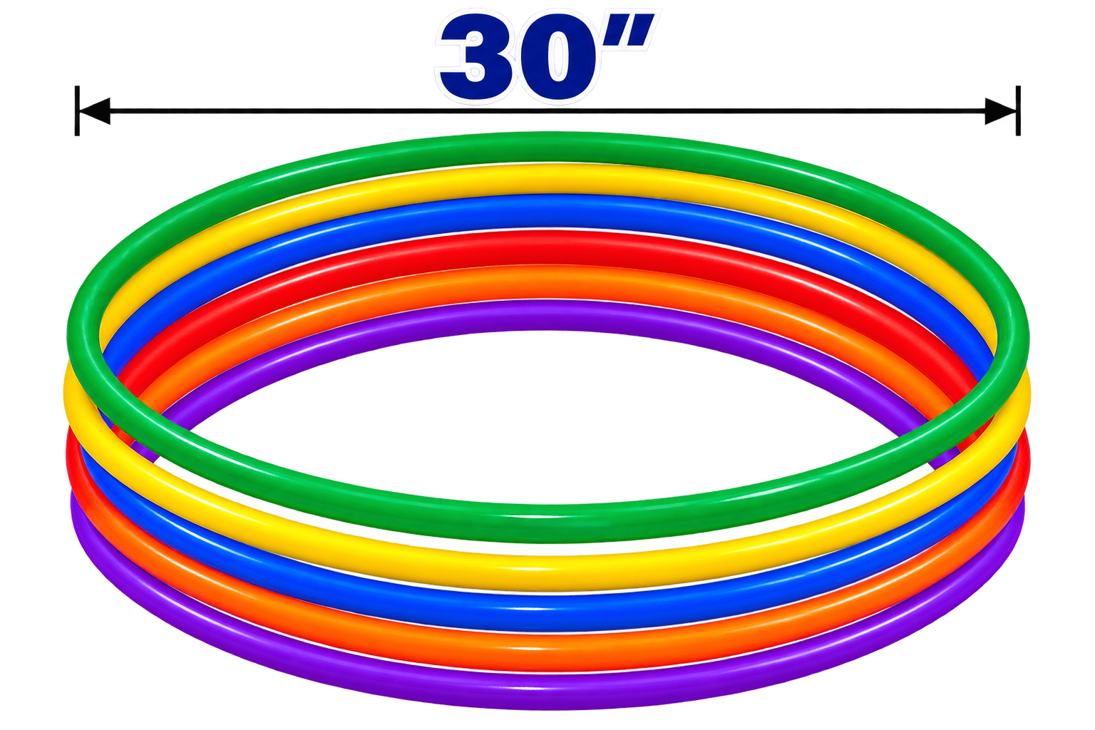 Gymnastic Hoops Welded - 30" (760 mm)