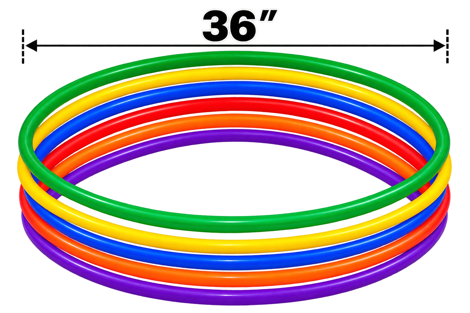 Gymnastic Hoops Welded - 36" (915 mm)