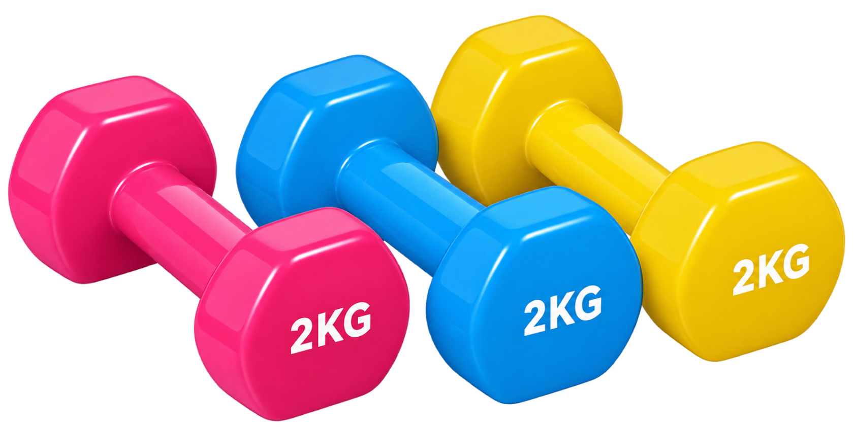 Vinyl Dumbbell - 2Kg
