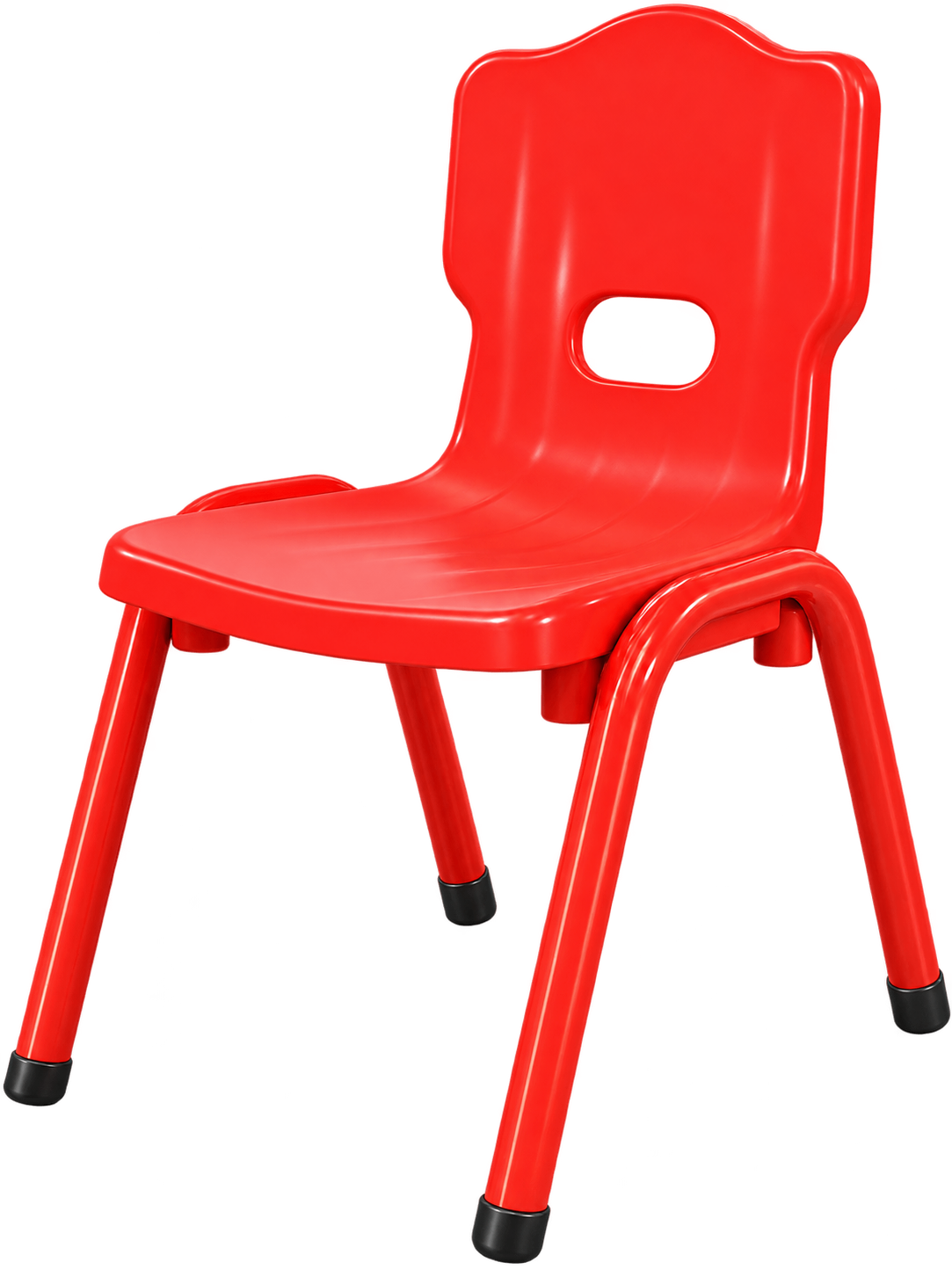 Metal Handle Chair (H-35 cm)