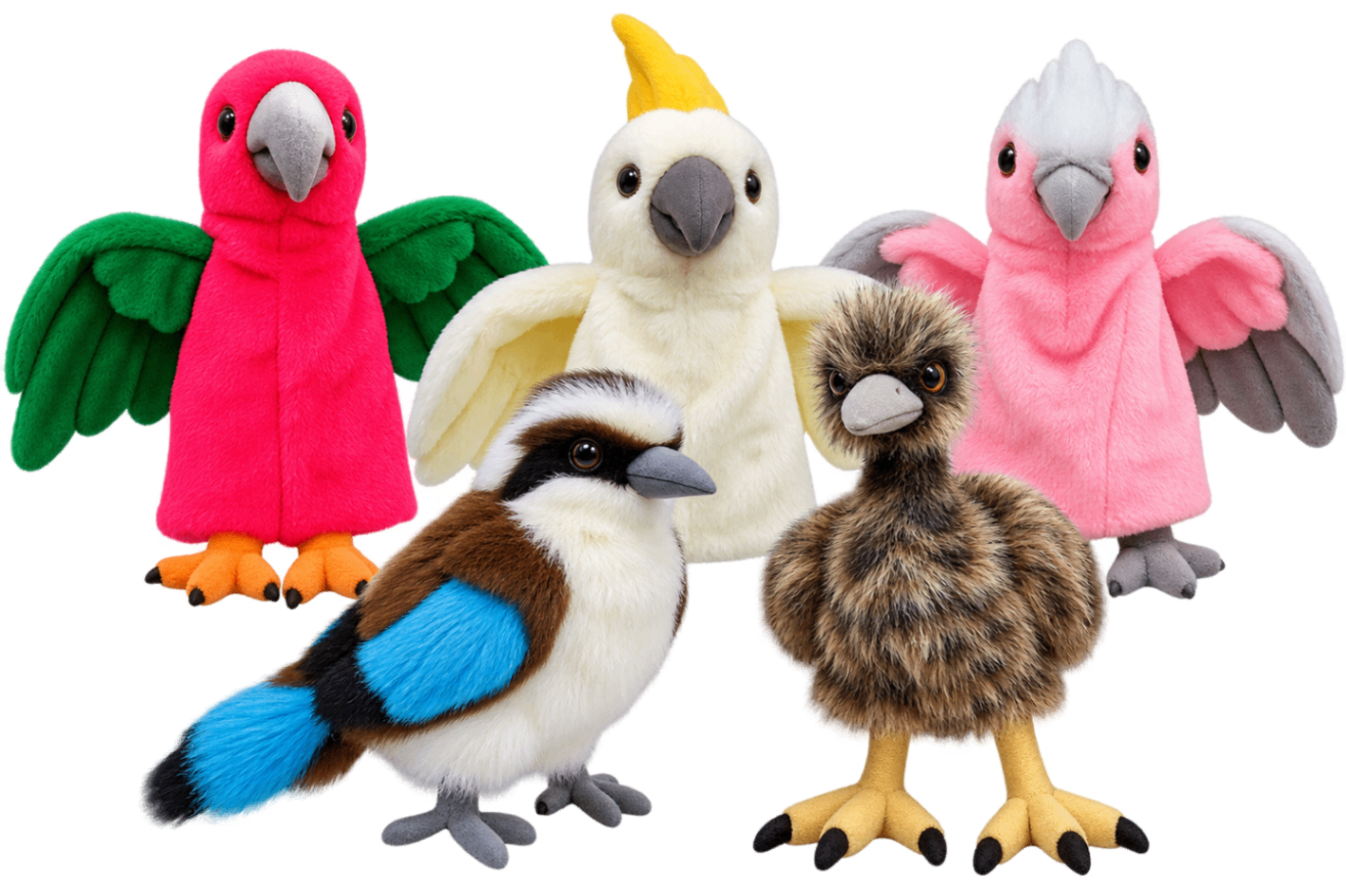 Birds Puppet (Set of 06)