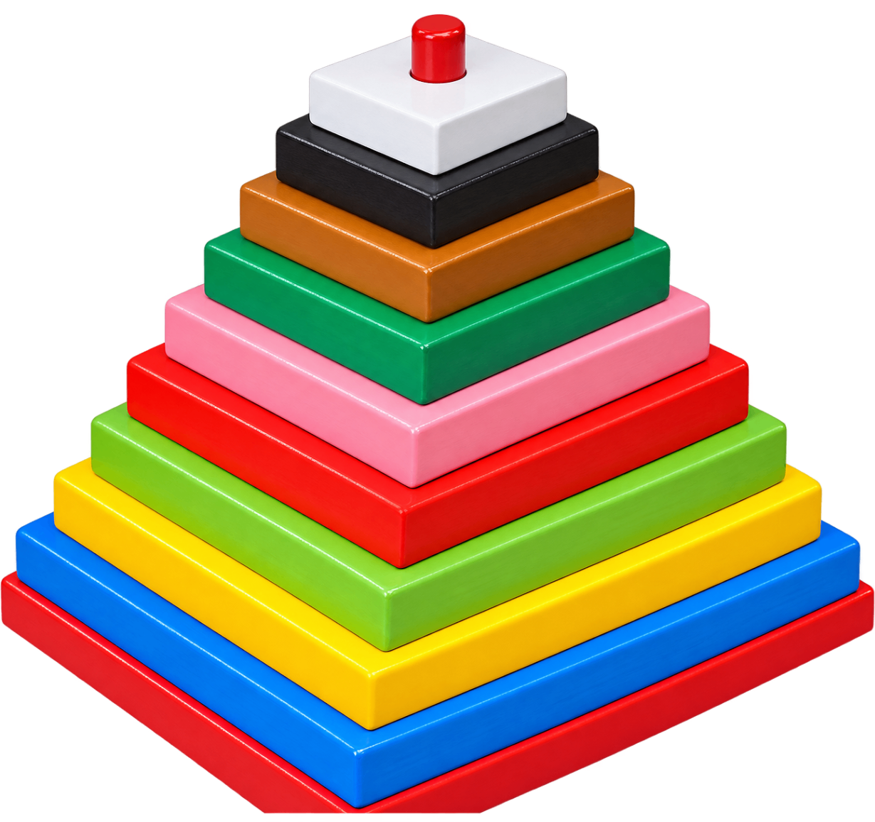 Build-a-Tower Rhombus – Big (10 Pieces)