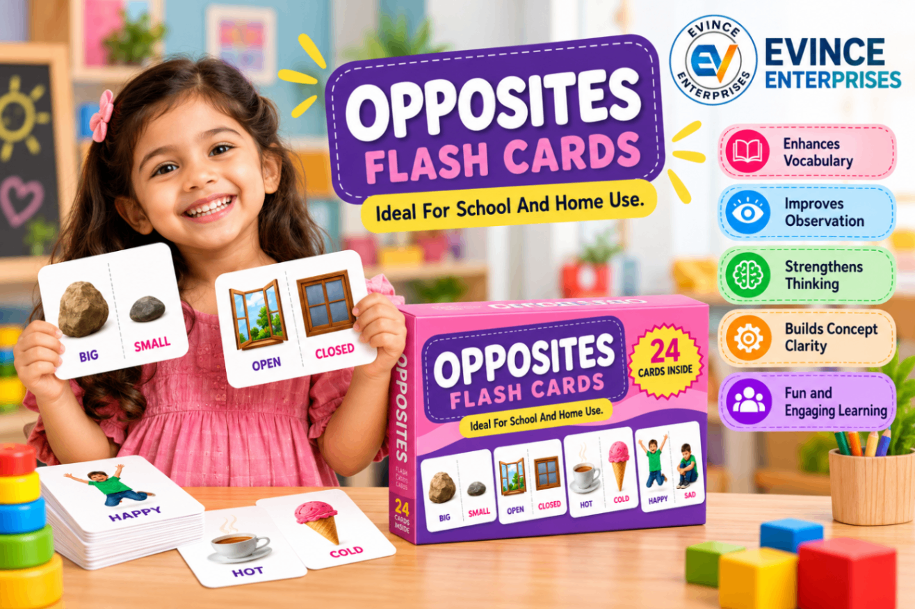 Opposites Flash Card-2