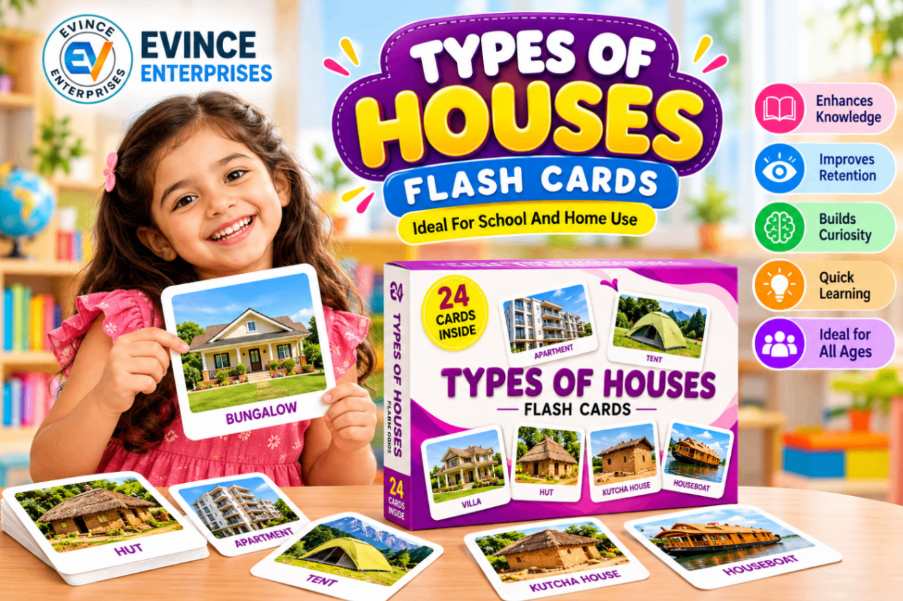 Types of Houses Flash Card-2