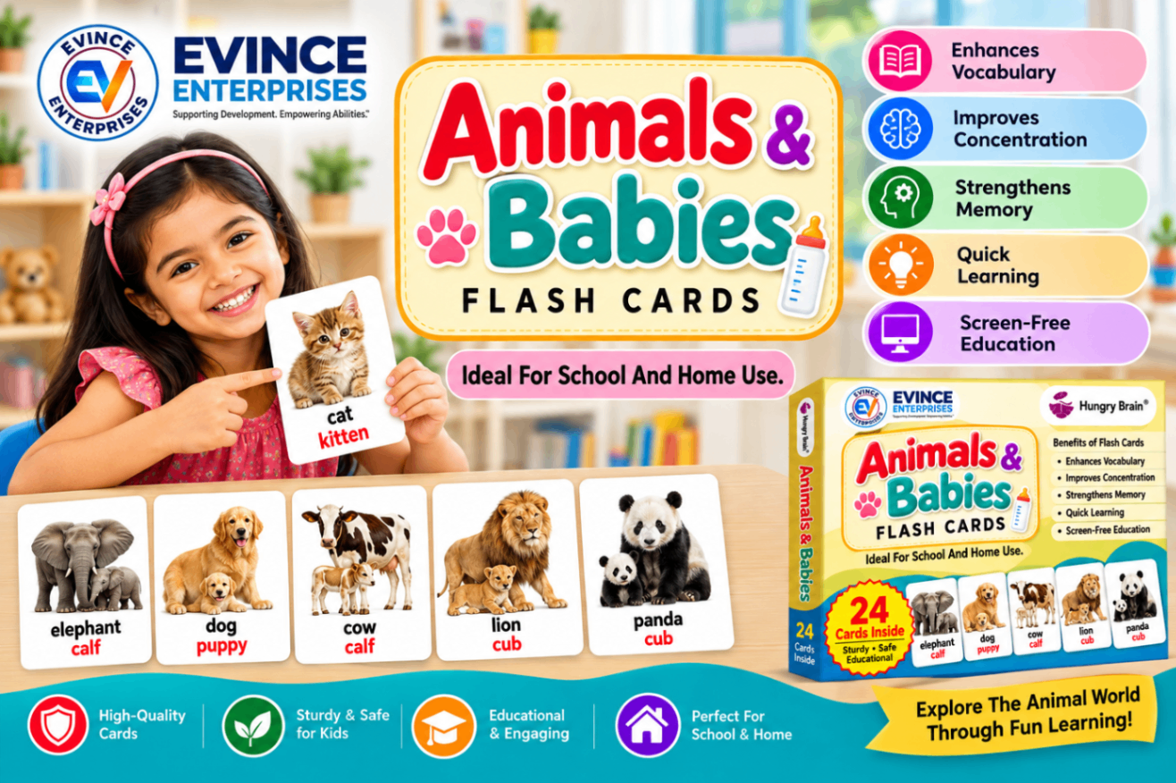 Animals & Babies Flash Card-2