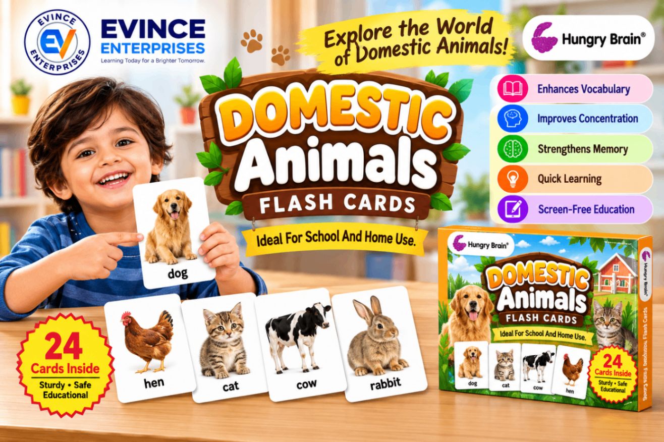 Domestic Animals Flash Card-2