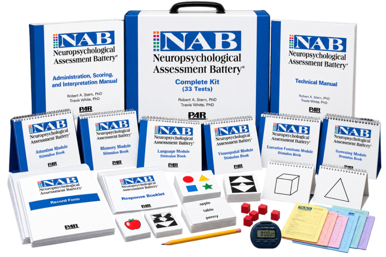 Neuropsychological Assessment Battery (NAB) - Complete Kit