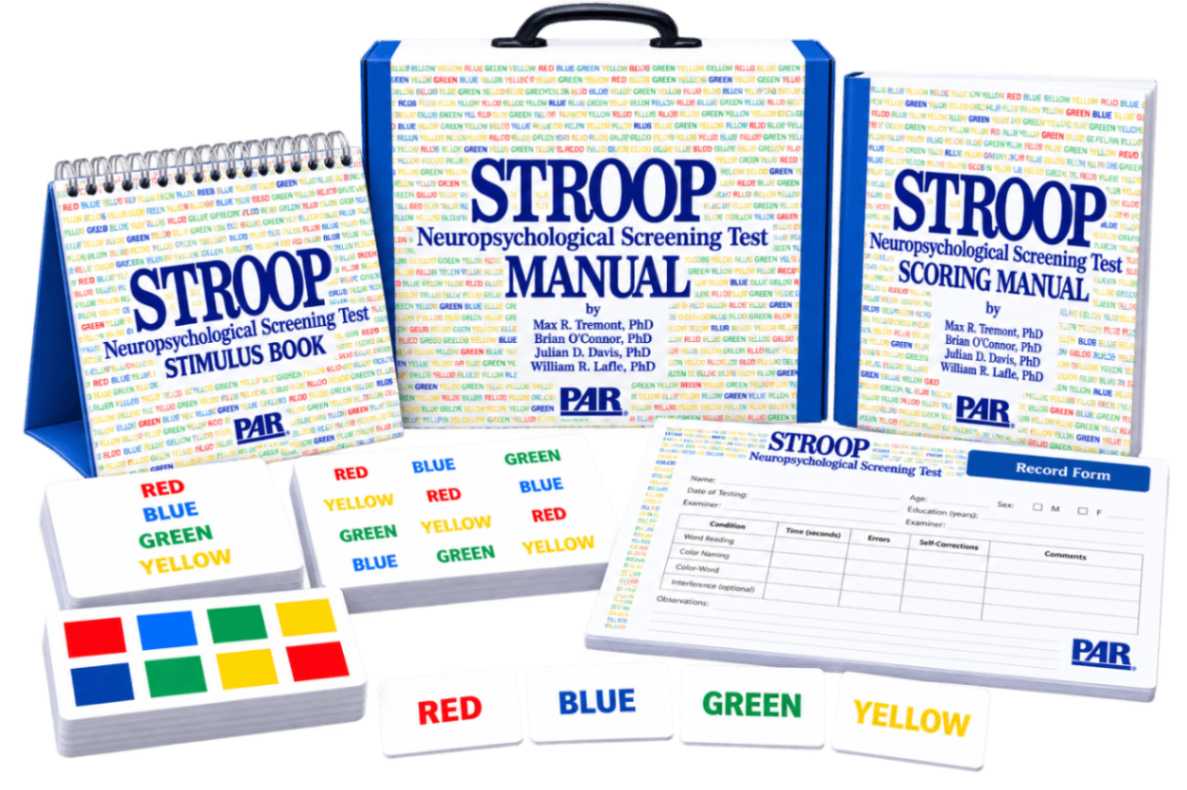 Stroop Neuropsychological Screening Test (SNST)