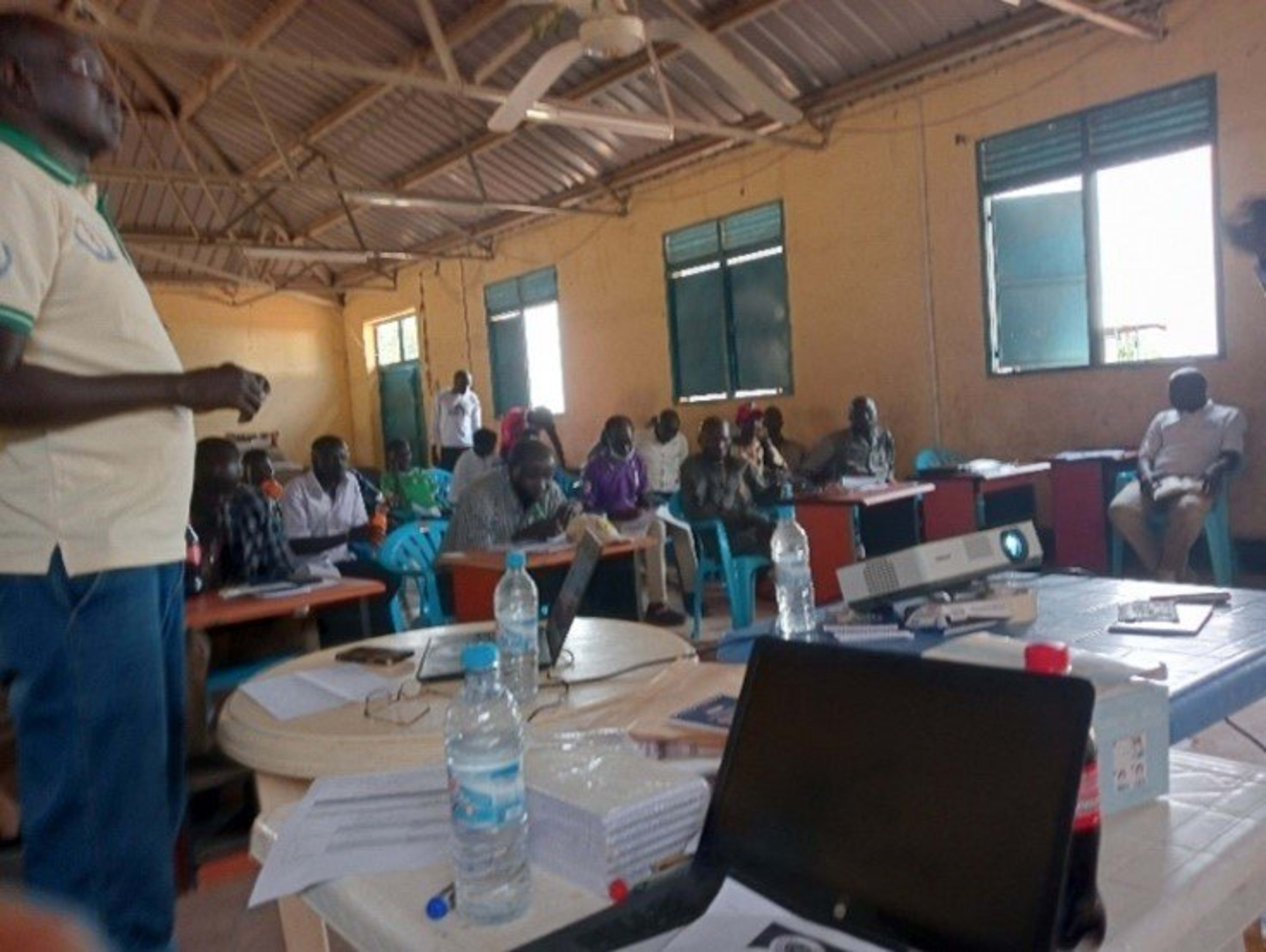 WFP-supported food security and livelihood activities in Budi County.