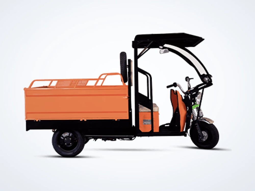 Mayuri E Cart Loader — 2580 mm long, 970 mm wide