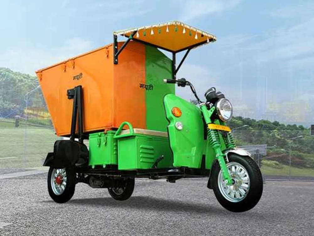 Mayuri Dustbin Cart — Wet and dry, kept apart