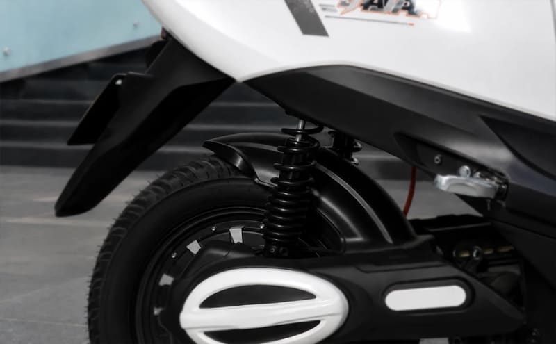 Evinox Zoom — Hydraulic front suspension
