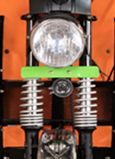 Mayuri E Cart Loader — Heavy duty shockers