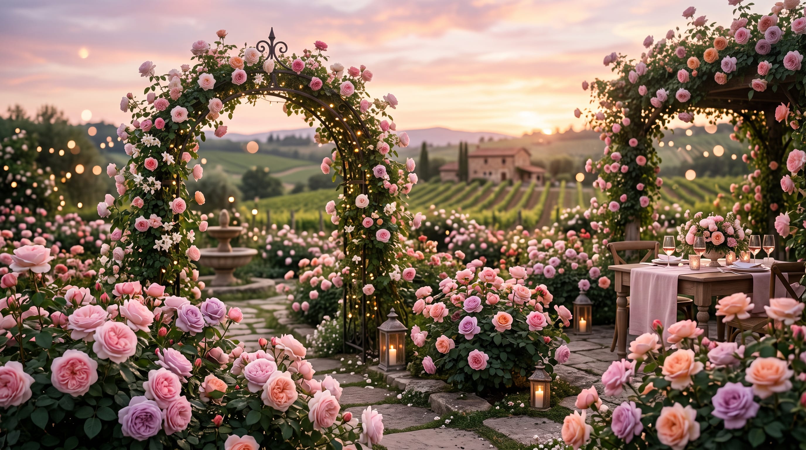 GPIL Executive Rosé vineyard atmosphere