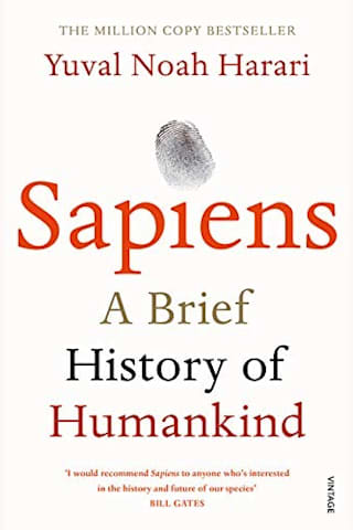 Cover of Sapiens: A Brief History of Humankind