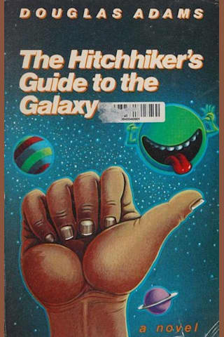 Cover of The Hitchhiker's Guide to the Galaxy