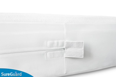 Microfiber Hypoallergenic Waterproof Mattress Cover Protector Encasement,  16 Inches Deep, Full