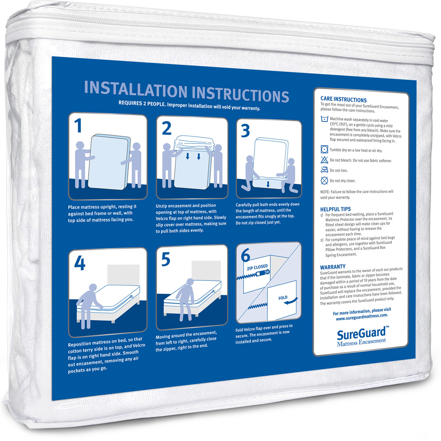 SureGuard Mattress Encasements SureGuard Mattress Protectors