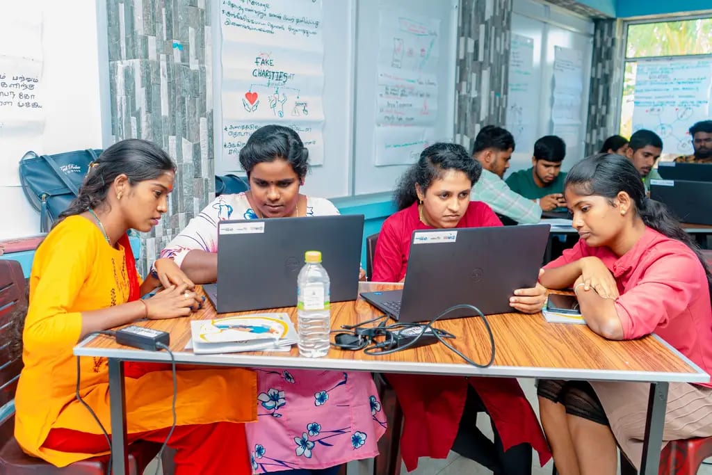 Digital literacy bootcamp, Mullaitivu, 2024-09-02.