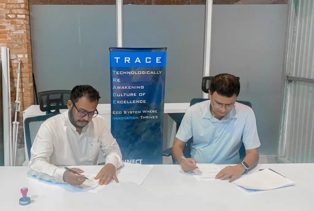 Co-working agreement with TRACE, Batticaloa, 2024-10-04.