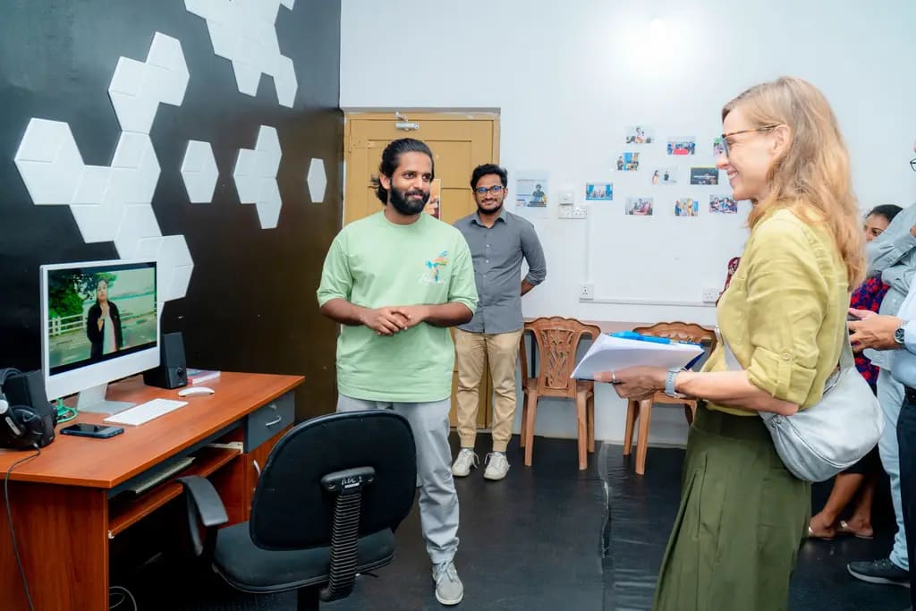 Canadian High Commission development head visits, Batticaloa, 2024-11-02.