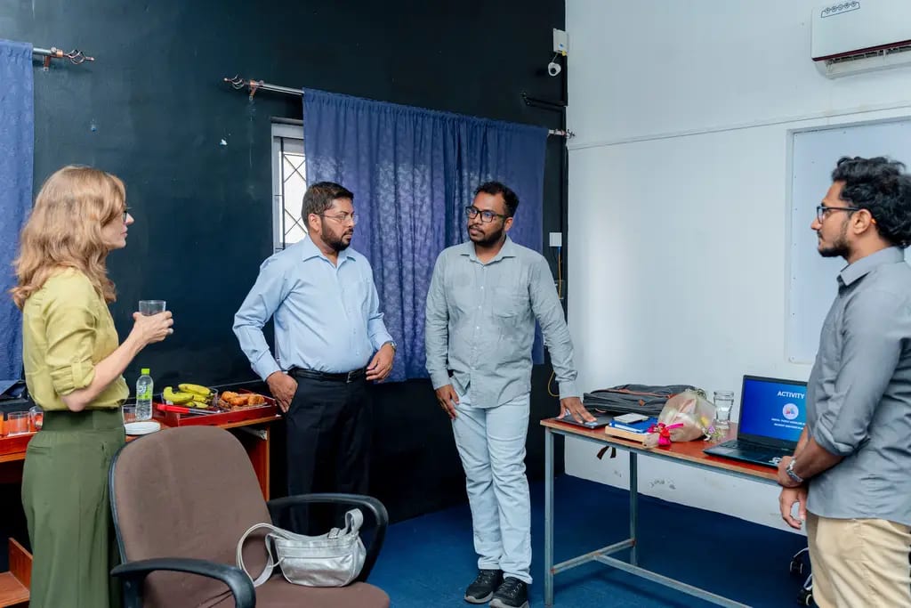 Canadian High Commission development head visits, Batticaloa, 2024-11-02.