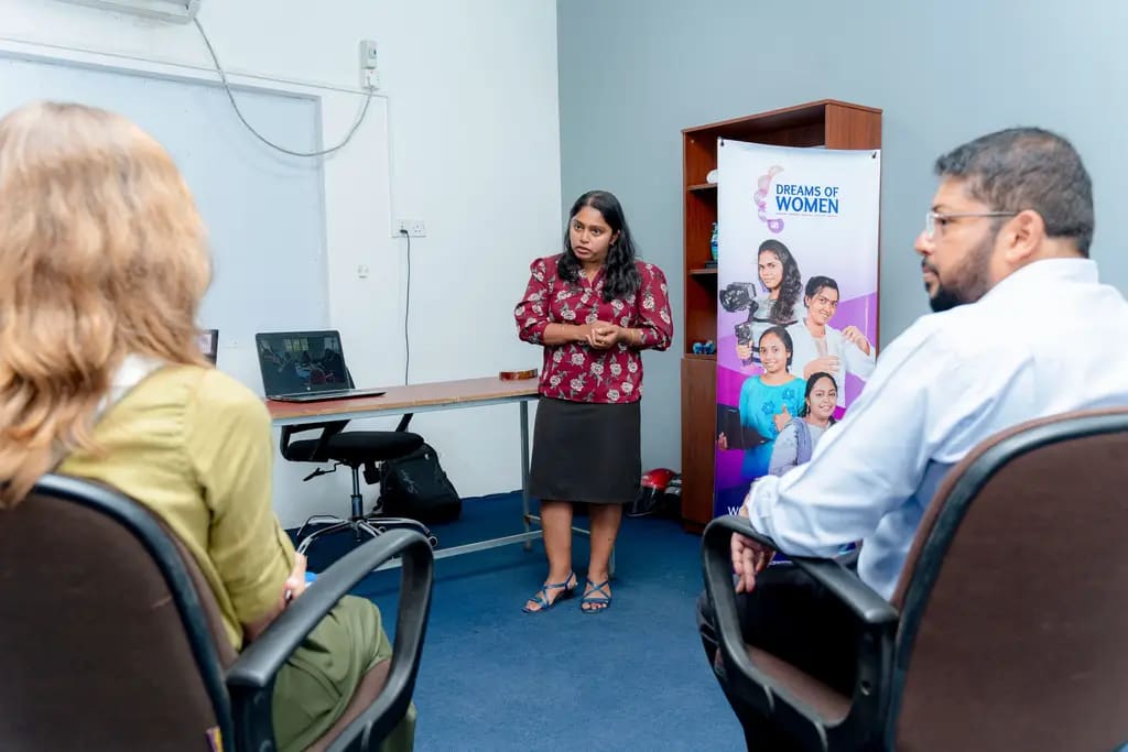 Canadian High Commission development head visits, Batticaloa, 2024-11-02.
