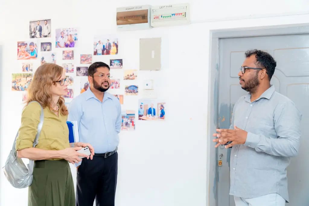 Canadian High Commission development head visits, Batticaloa, 2024-11-02.