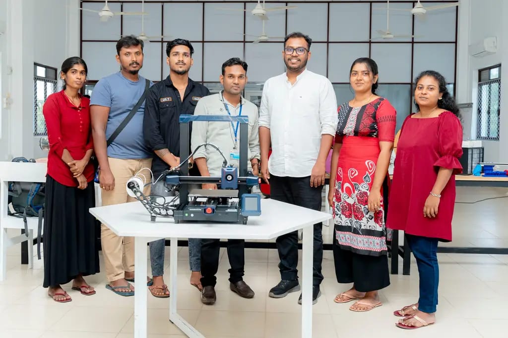 GIZ hands over 3D printers, Batticaloa, 2024-10-23.