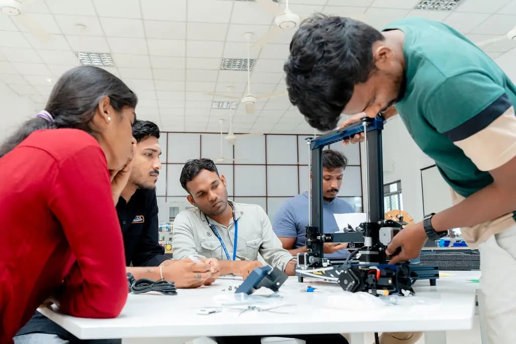 GIZ hands over 3D printers, Batticaloa, 2024-10-23.
